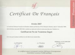 French Certification